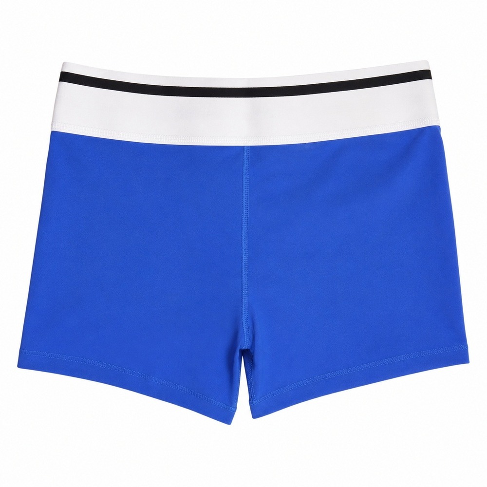DSG Compression Short Womens Small Blue 3" Mid-Rise Performance Athletic NWT‎